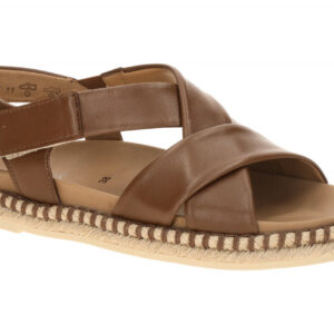 Gabor 83.781.24 braun - Riemchen Sandale f?r Damen