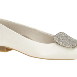 Paul Green 1181-029 offwhite - Ballerina - Halbschuhe - Slipper f?r Damen