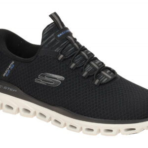 Skechers GLIDE STEP 233010 BLK schwarz - sportliche Slipper f?r Herren