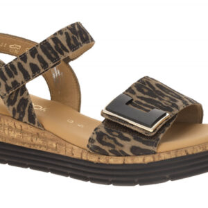 Gabor 82.700.62 braun - Riemchen Sandale f?r Damen