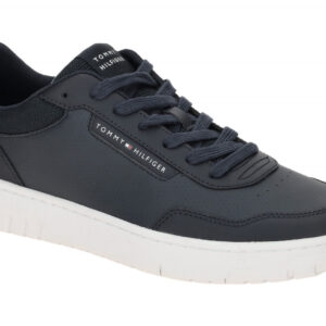 Tommy Hilfiger TH BASKET CORE LTH FM05466 DW5 dunkel-blau - Sneakers f?r Herren
