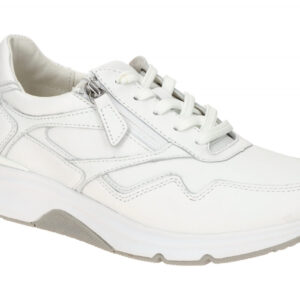 Gabor ROLLINGSOFT 86.896.51 wei? - sportliche Halbschuhe f?r Damen