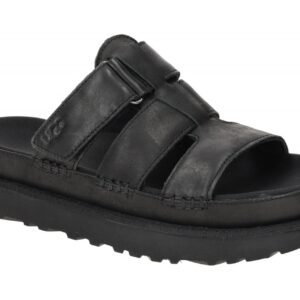 UGG GOLDENSTAR SLIDE 1154652 BLK schwarz - Pantolette f?r Damen