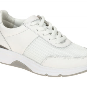 Gabor ROLLINGSOFT 86.897.50 wei? - sportliche Halbschuhe f?r Damen