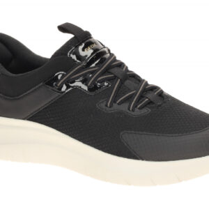 Geox PLUMMERY PLUS D670JB 01402C9999 schwarz - sportliche Slipper f?r Damen