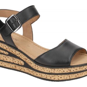 Gabor 84.651.27 schwarz - Riemchen Sandale f?r Damen