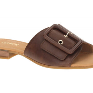 Gabor 82.791.53 braun - elegante Pantolette f?r Damen