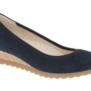 Gabor 82.641.46 dunkel-blau - Ballerina - Halbschuhe - Slipper f?r Damen