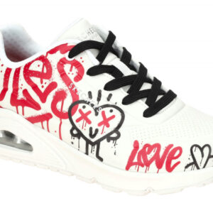 Skechers UNO 177082 WRBK wei? - Sneakers f?r Damen