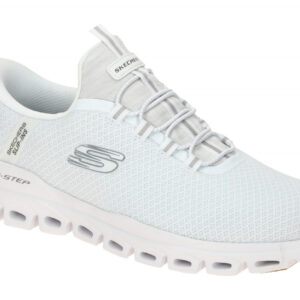 Skechers GLIDE STEP 233010 WHT wei? - sportliche Slipper f?r Herren