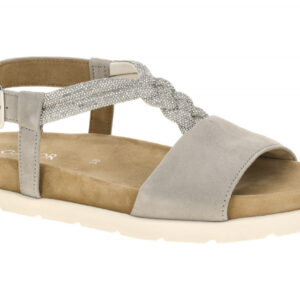 Gabor 84.601.12 grau - Sandalette f?r Damen