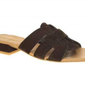 Paul Green 6187-009 dunkel-braun - elegante Pantolette f?r Damen