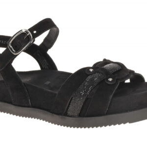 Gabor 83.770.17 schwarz - Riemchen Sandale f?r Damen