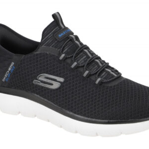 Skechers SUMMITS 232457 BLK schwarz - Slipper f?r Herren