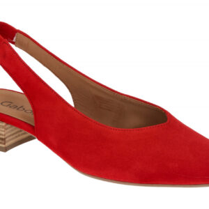 Gabor 81.520.15 rot - Sling Pumps f?r Damen