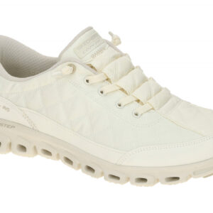 Skechers GLIDE STEP 104556 OFWT beige - sportliche Slipper f?r Damen