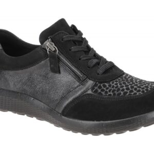 Waldl?ufer 815M01 312 001 schwarz - bequeme Slipper f?r Damen