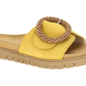 Gabor 83.745.10 gelb - Pantolette f?r Damen