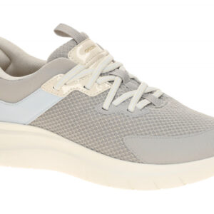 Geox PLUMMERY PLUS D670JB 01402C5Y0B grau - sportliche Slipper f?r Damen