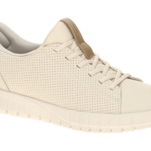 Geox FLEXTRIDE PLUS D657SC 09BBCC1056 beige - sportliche Slipper f?r Damen