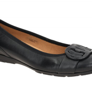 Gabor 84.163.27 schwarz - Ballerina - Halbschuhe - Slipper f?r Damen