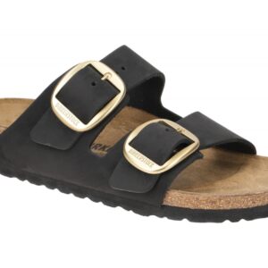 Birkenstock ARIZONA BIG BUCKLE 1023290 schwarz - Pantolette f?r Damen