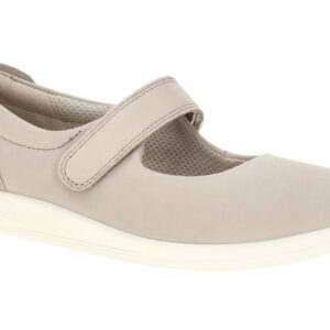 Ecco SOFT 2.0 20750361510 hell-grau - Mary-Jane Ballerina