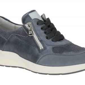 Waldl?ufer M 831004 501 524 blau - bequeme Slipper f?r Damen