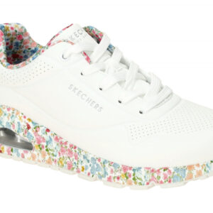 Skechers UNO 155583 WMLT wei? - sportliche Halbschuhe f?r Damen