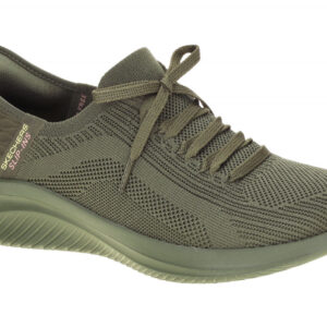 Skechers ULTRA FLEX 3.0 150447 OLV olive - sportliche Slipper f?r Damen