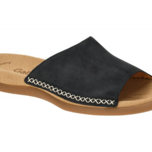 Gabor 03.705.16 dunkel-blau - bequeme Pantolette f?r Damen