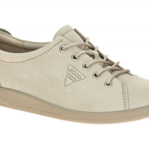 Ecco SOFT 2.0 20650361510 grau - bequeme Halbschuhe f?r Damen