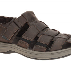 Clarks SALTWAY COVE 26176900 7 dunkel-braun - bequeme Sandale f?r Herren