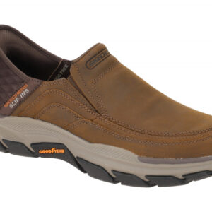 Skechers RESPECTED 204810 CDB braun - Slipper f?r Herren