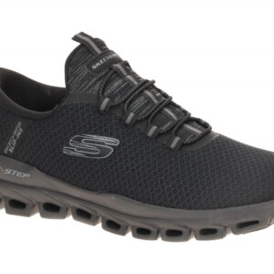Skechers GLIDE STEP 233010 BBK schwarz - sportliche Slipper f?r Herren