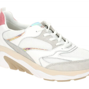 Gabor ROLLINGSOFT 66.936.51 wei? - sportliche Halbschuhe f?r Damen