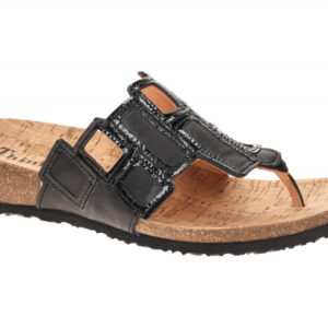 Think JULIA 3-001136-0010 schwarz - Pantoletten f?r Damen