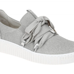 Gabor 83.333.61 silber - sportliche Slipper f?r Damen