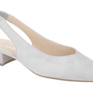 Gabor 41.520.19 hell-grau - Sling Pumps f?r Damen