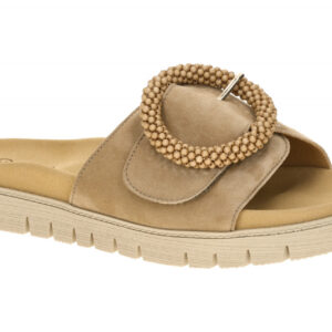 Gabor 83.745.14 sand - Pantolette f?r Damen