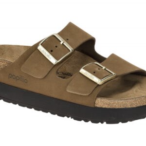 Birkenstock ARIZONA PAP FLEX PLATFORM 1028366 braun - Pantolette f?r Damen