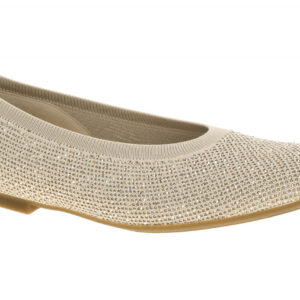 Gabor 84.146.42 beige - Ballerina - Halbschuhe - Slipper f?r Damen