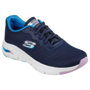 Skechers SPORT WOMENS ARCH FIT INFINITY COOL Sneakers Damen 149722/NVMT blau/mul...