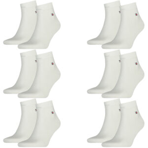 12 Paar TOMMY HILFIGER Quarter Socken Gr. 39 - 46 Herren Business Sneaker Socken