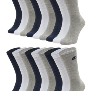 18 Paar Champion Crew Socken Gr. 35 - 46 Unisex Tennissocken U24558