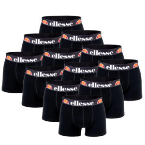 Ellesse Boxershorts Fashion Boxer Herren Trunk Shorts Unterwäsche 12er Pack