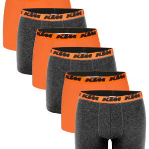 KTM by FREEGUN Boxershorts für Herren Unterwäsche Pant Men´s Boxer 6 er Pack