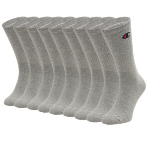 9 Paar Champion Crew Socken Gr. 35 - 46 Unisex Tennissocken U24558