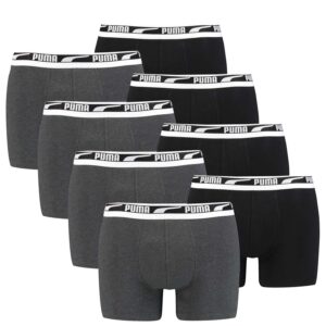 Puma Herren Boxer Boxershorts Men Unterhose Multi Logo Pant Unterwäsche 8er Pack...