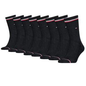 8 Paar TOMMY HILFIGER Herren ICONIC Socken Gr. 39 - 49 Tennis Socken